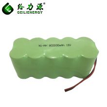 China Factory 12v NI-MH SC2200mAh Power Tools Replacement battery Pack